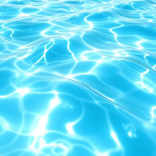 Crystal Waves free AI music track template cover art